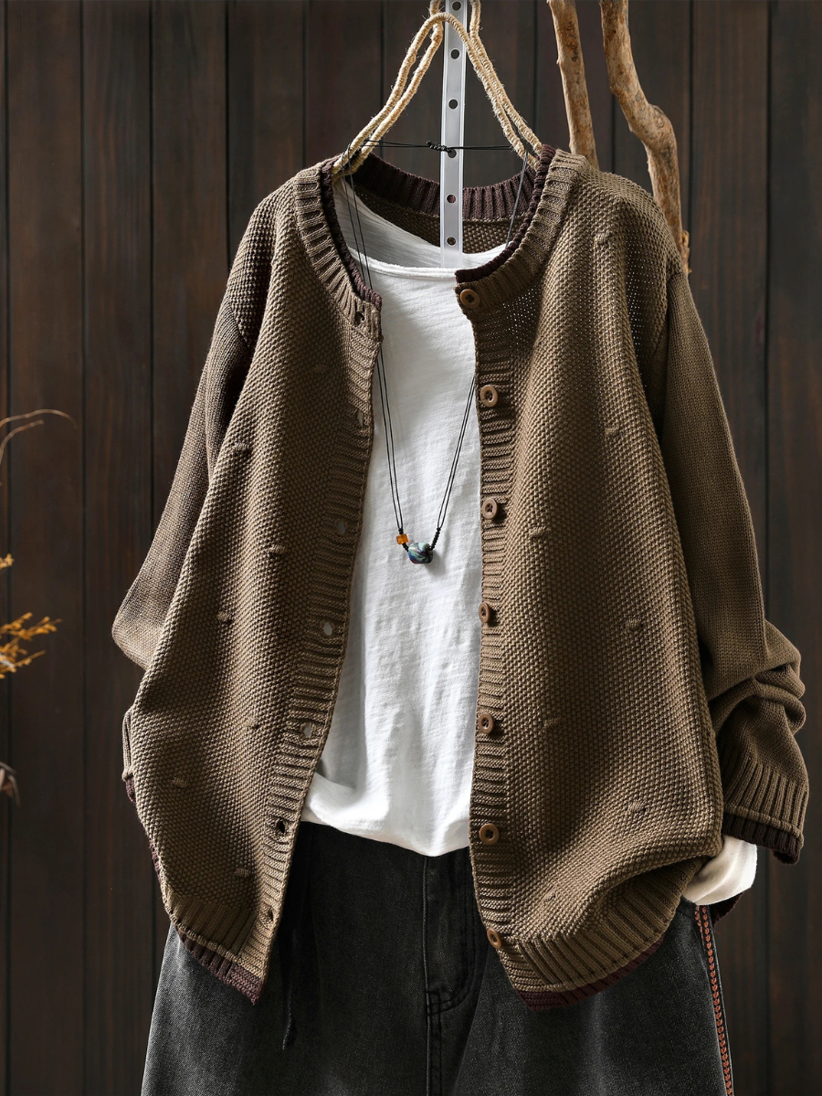 SVEA | Isolde Strukturierter Cardigan