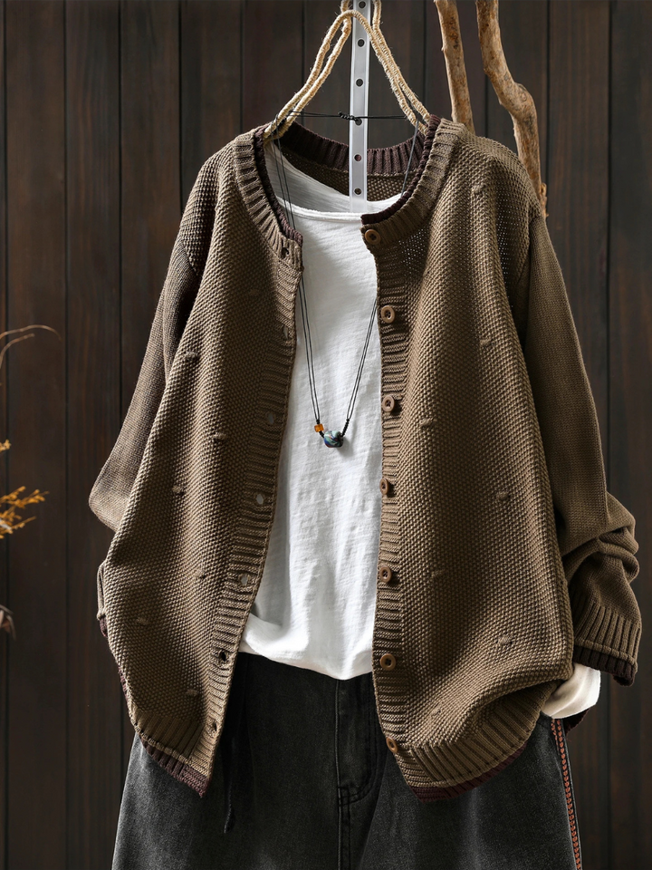 SVEA | Isolde Strukturierter Cardigan