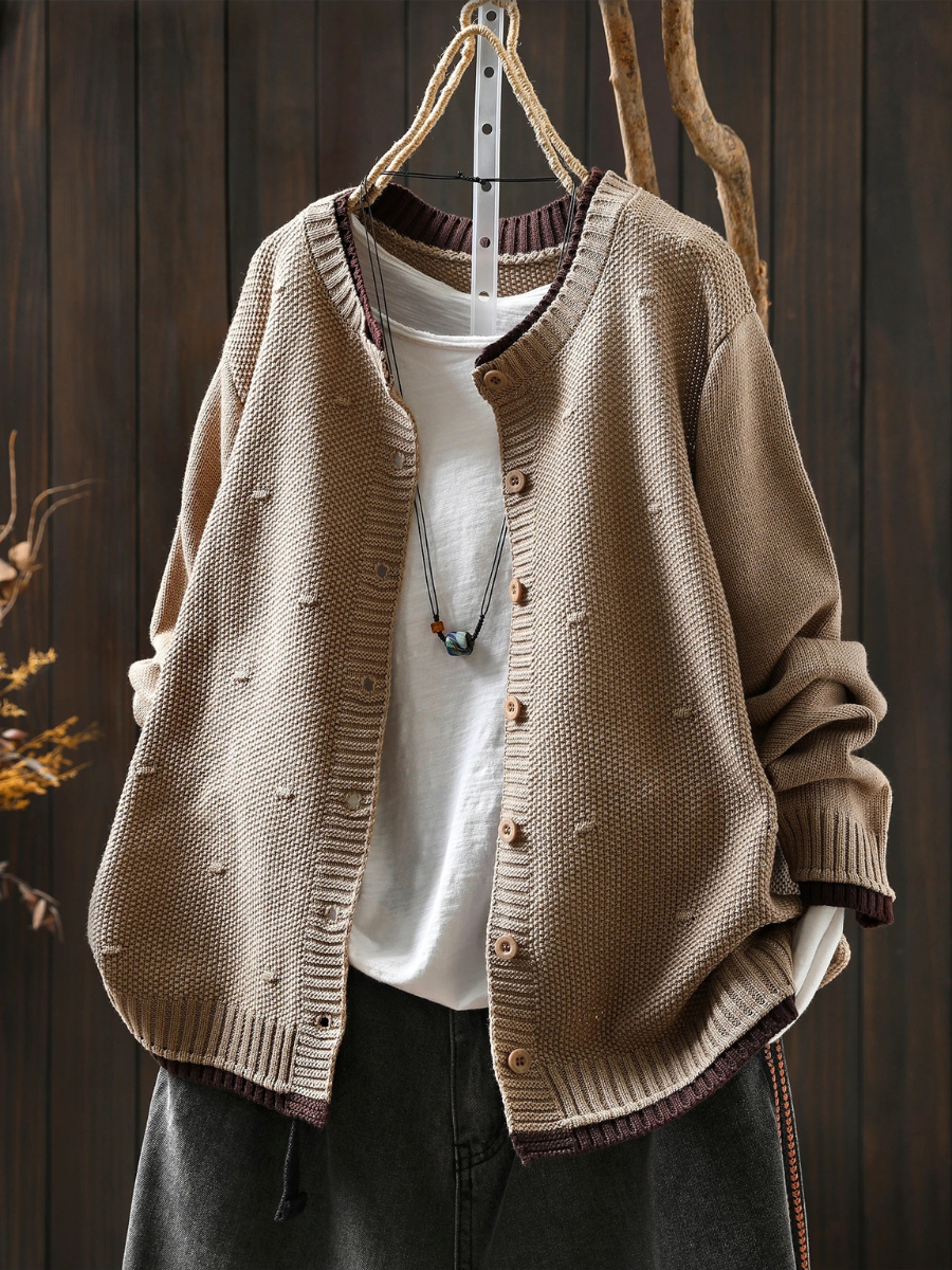 SVEA | Isolde Strukturierter Cardigan