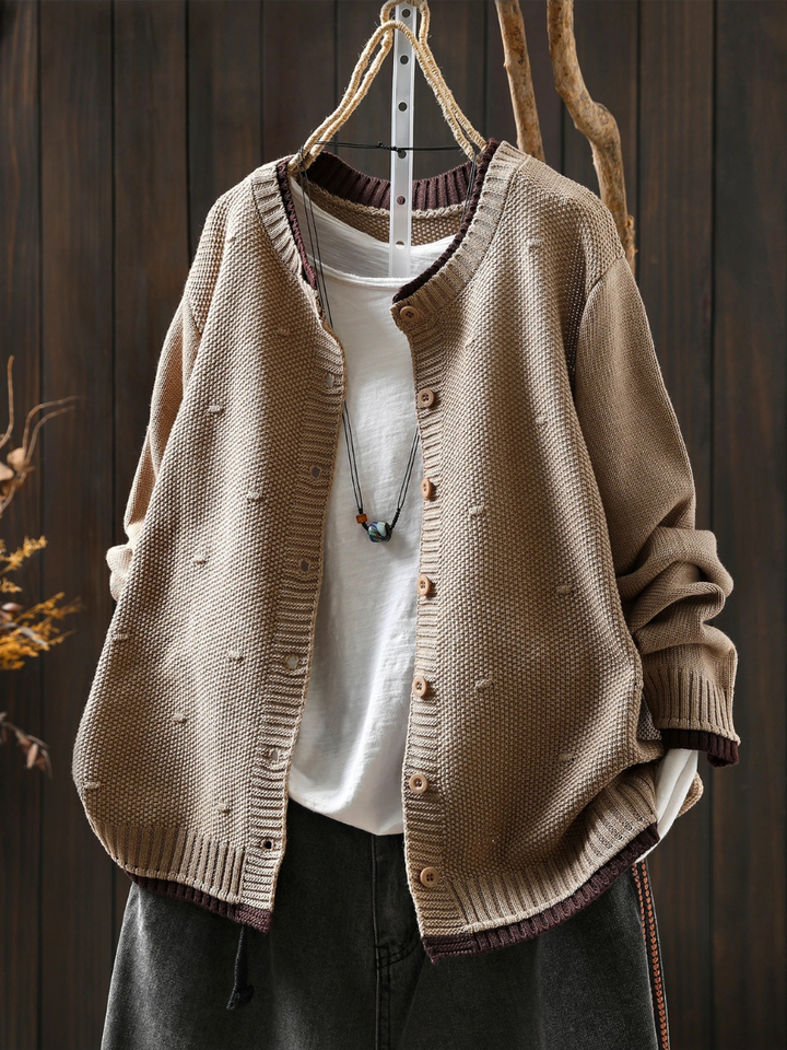 SVEA | Isolde Strukturierter Cardigan