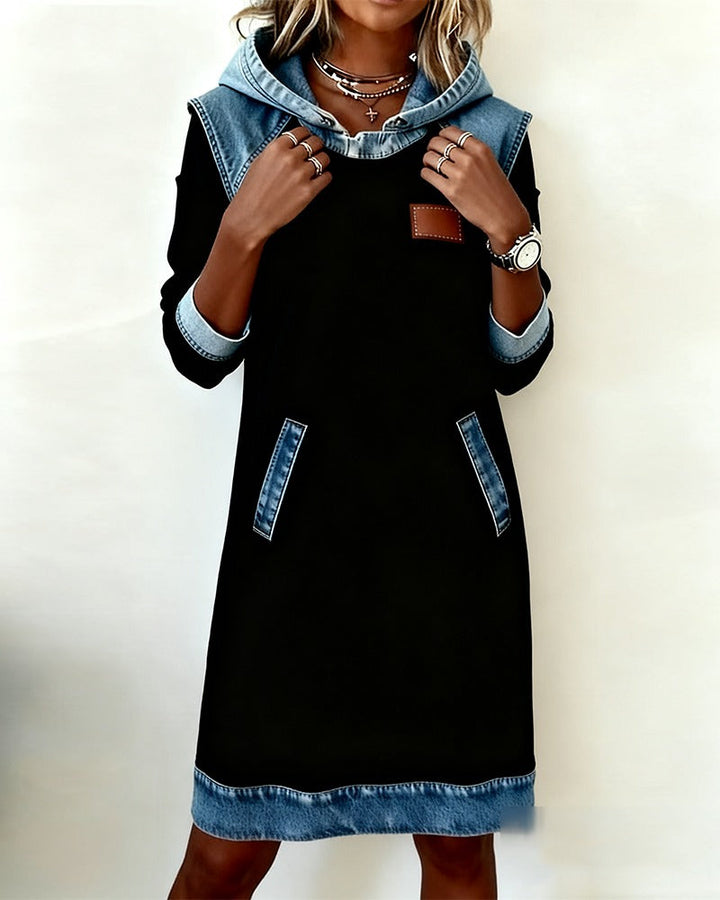 SVEA | Moderne Kleid mit Kapuze