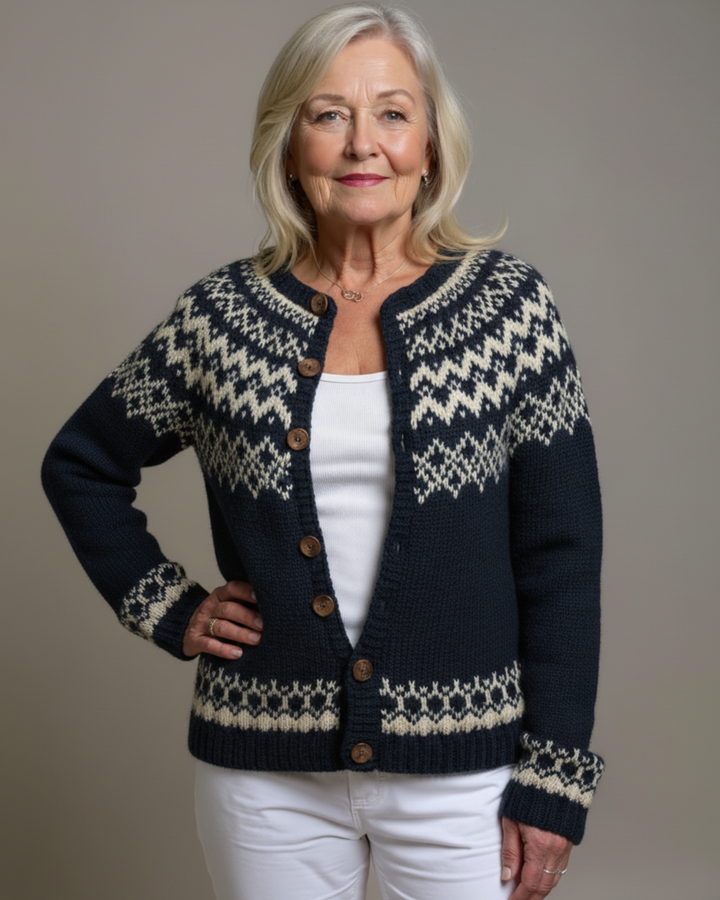SVEA | Hadley Vintage Strickjacke