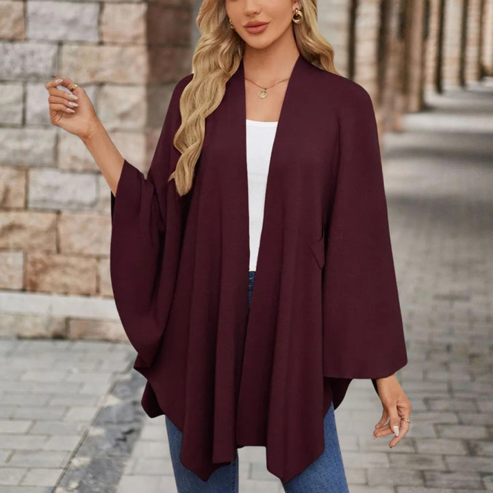 Jane | Elegant Poncho Sweater