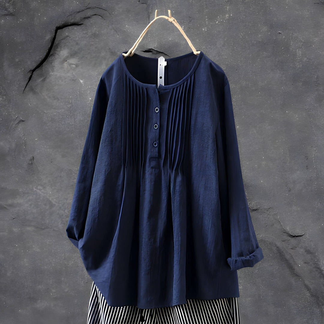 SVEA | Lockere Tunika-Bluse