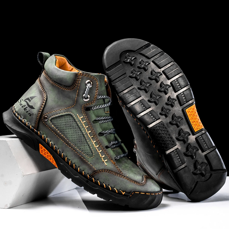 SVEA | St. Moritz Leder High Top Schuhe