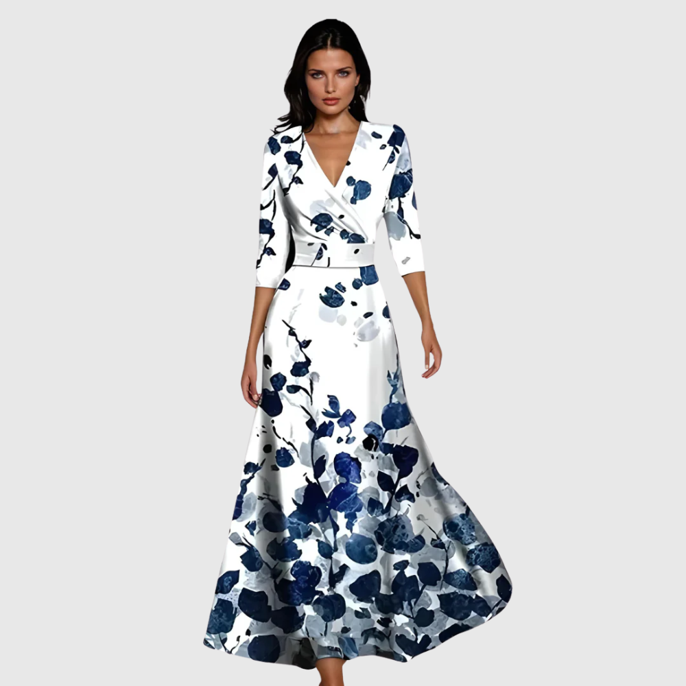 Emily – Floral Wrap Dress