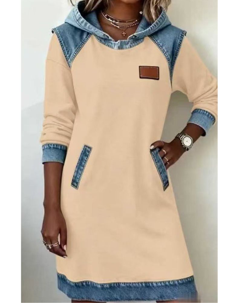 SVEA | Moderne Kleid mit Kapuze