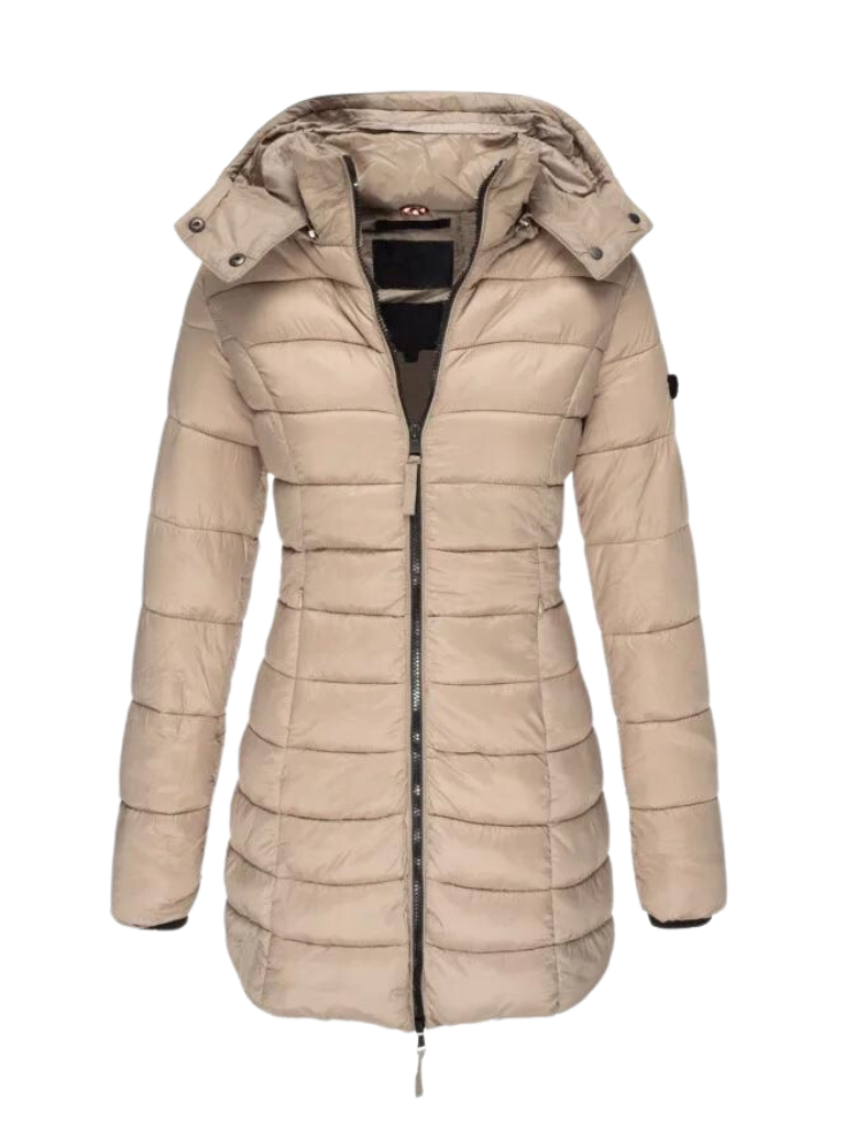 Jane | Camille Laurent Quilted Winter Puffer Coat
