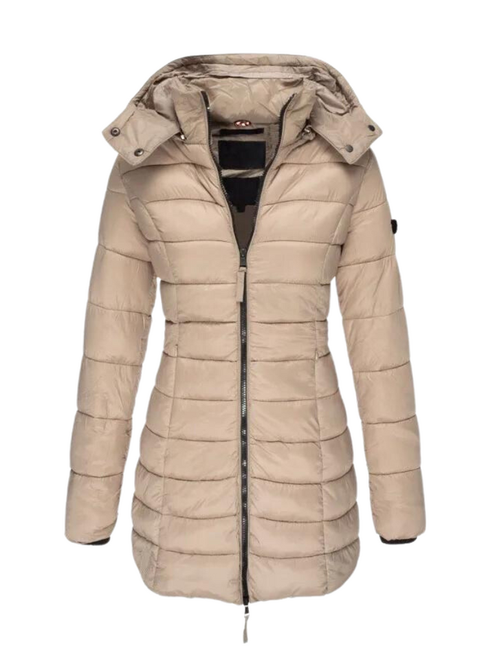 Jane | Camille Laurent Quilted Winter Puffer Coat