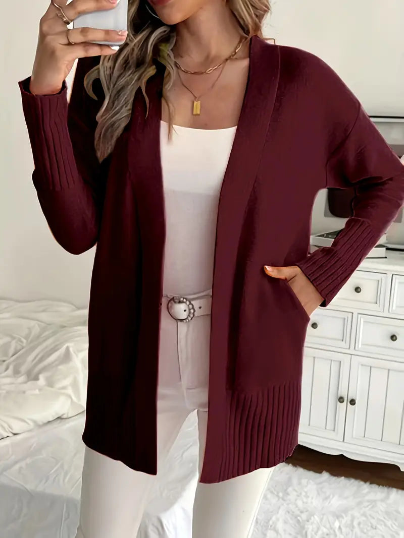 SVEA | Flor Gemütlicher Strickcardigan