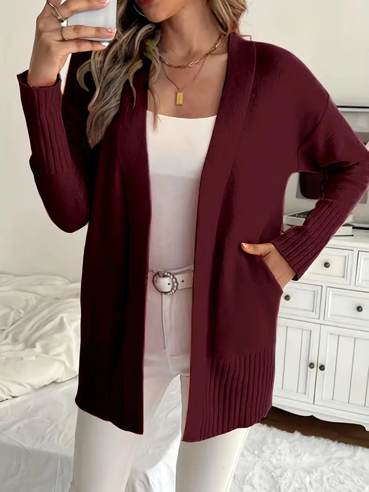 SVEA | Flor Gemütlicher Strickcardigan
