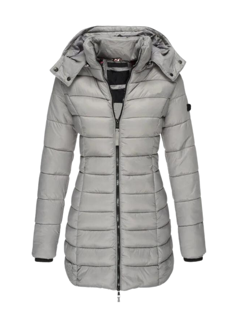Jane | Camille Laurent Quilted Winter Puffer Coat