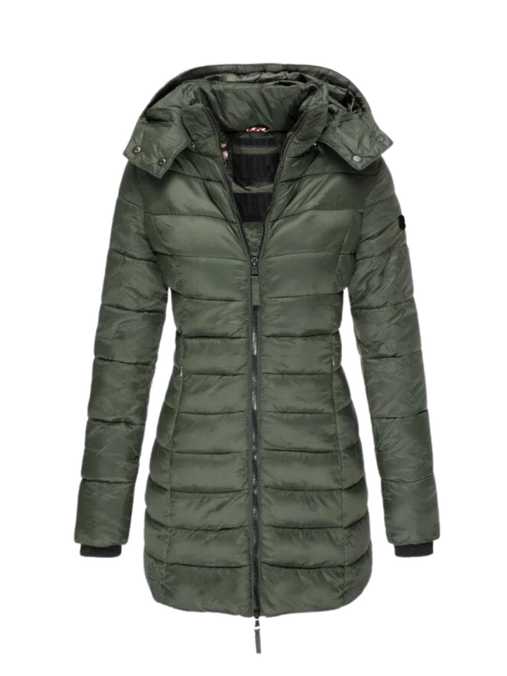 Jane | Camille Laurent Quilted Winter Puffer Coat