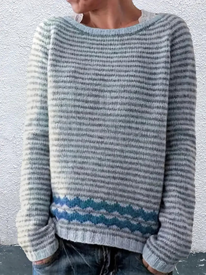 Jane | Casual Striped Sweater