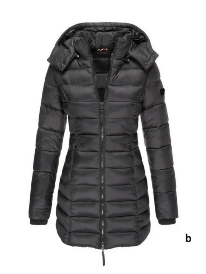 Jane | Camille Laurent Quilted Winter Puffer Coat