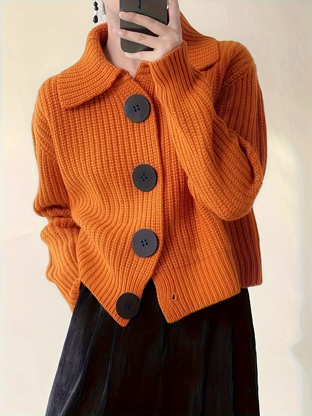 SVEA | Isla Strickjacke mit Rippstrick