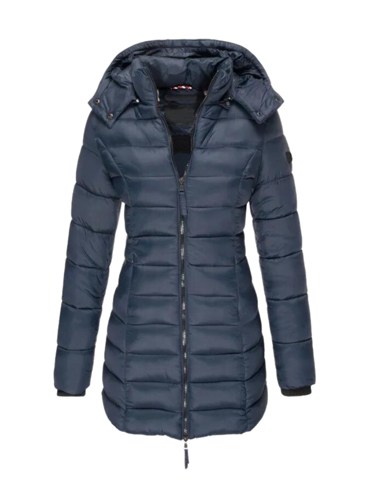 Jane | Camille Laurent Quilted Winter Puffer Coat