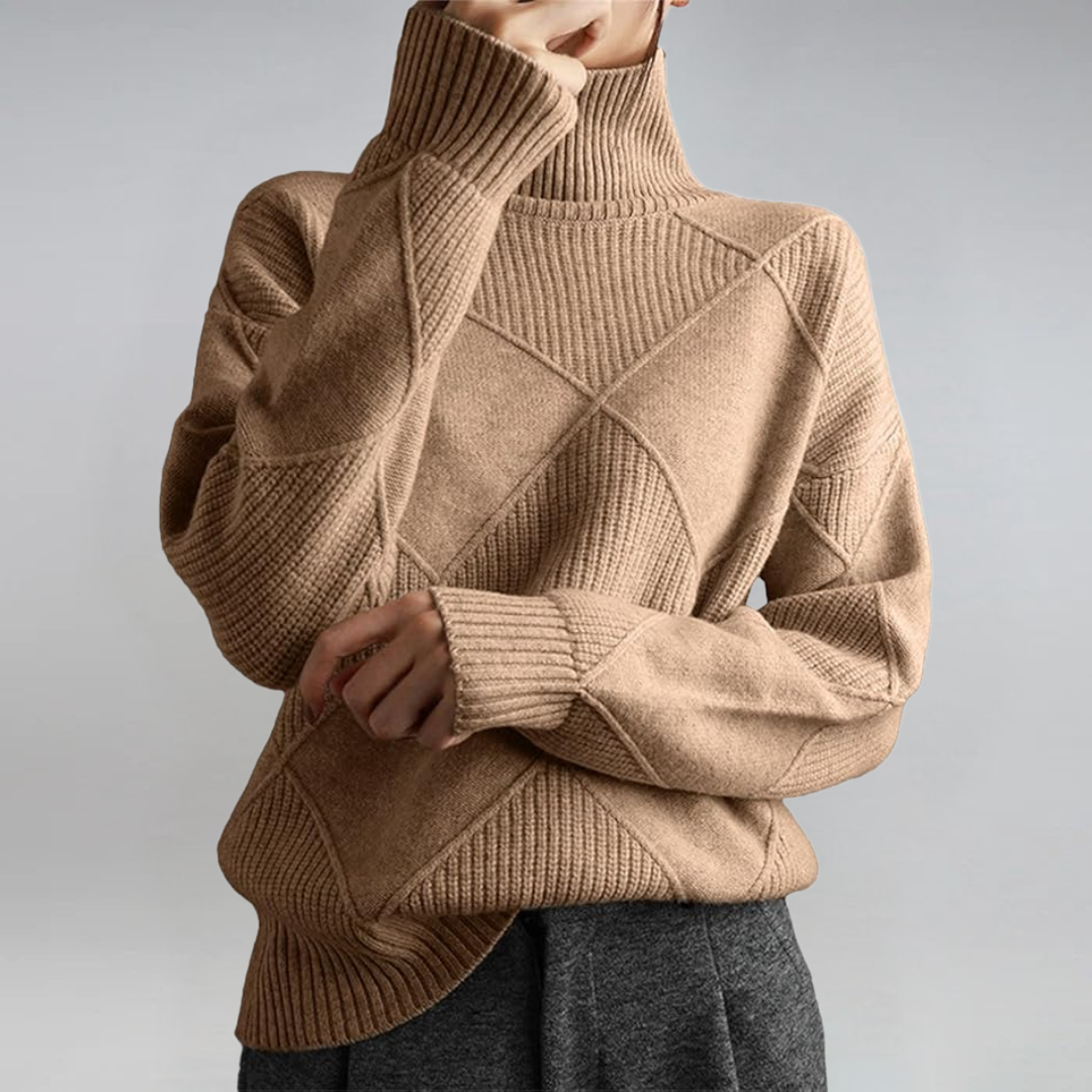 Jane | Fine Cashmere Turtleneck Sweater