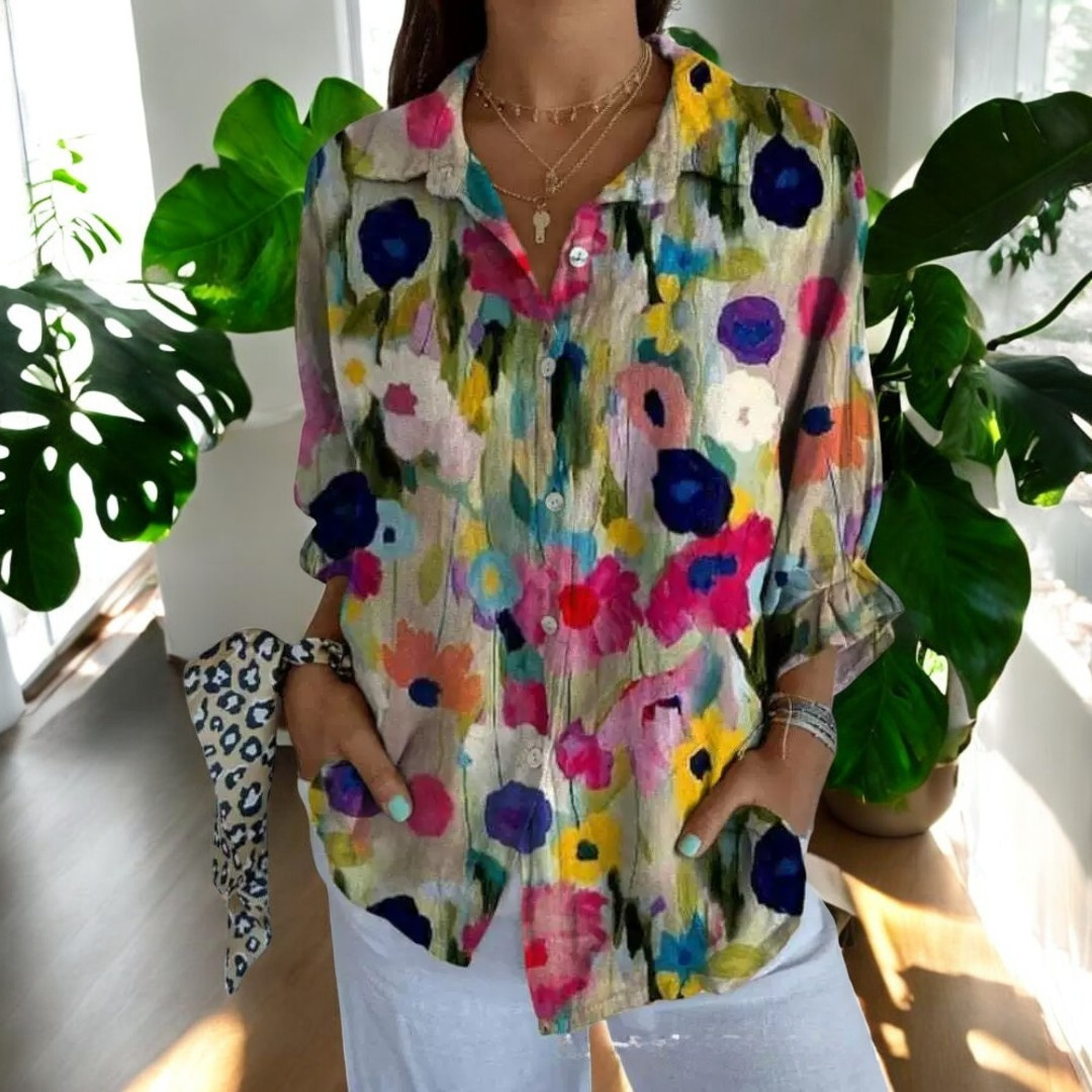 SVEA | Stylische Bluse mit Blumenmuster