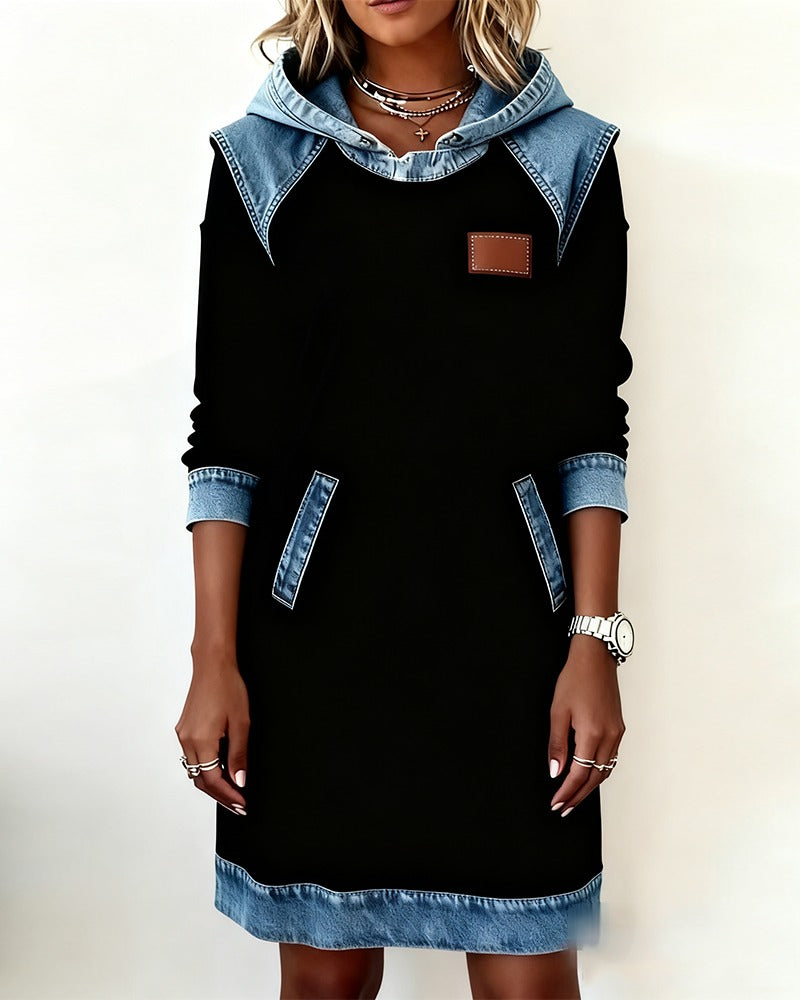 SVEA | Moderne Kleid mit Kapuze