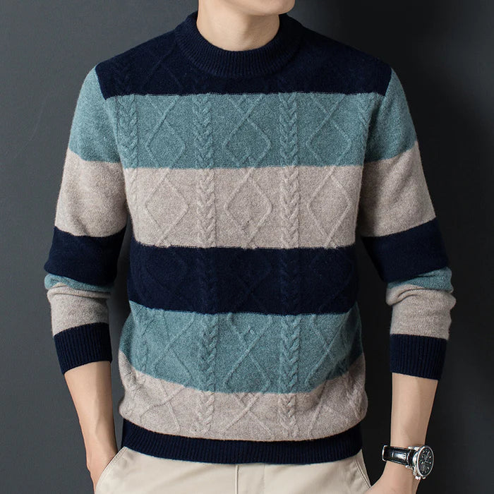 SVEA | Jacquard-Pullover für elegante Wärme an kalten Tagen