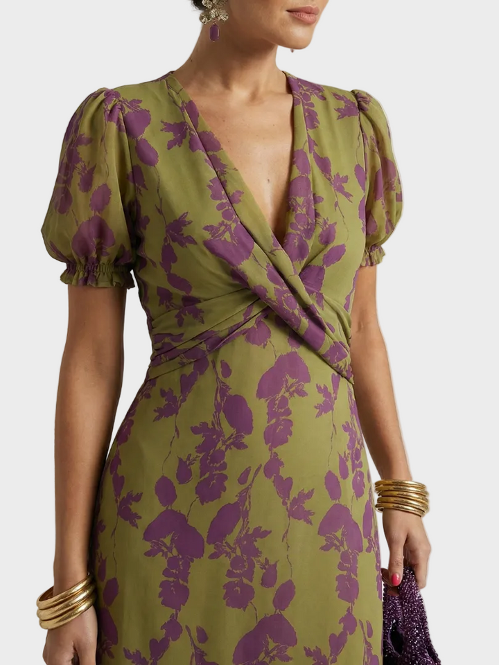 Natalia - Midi Floral Dress