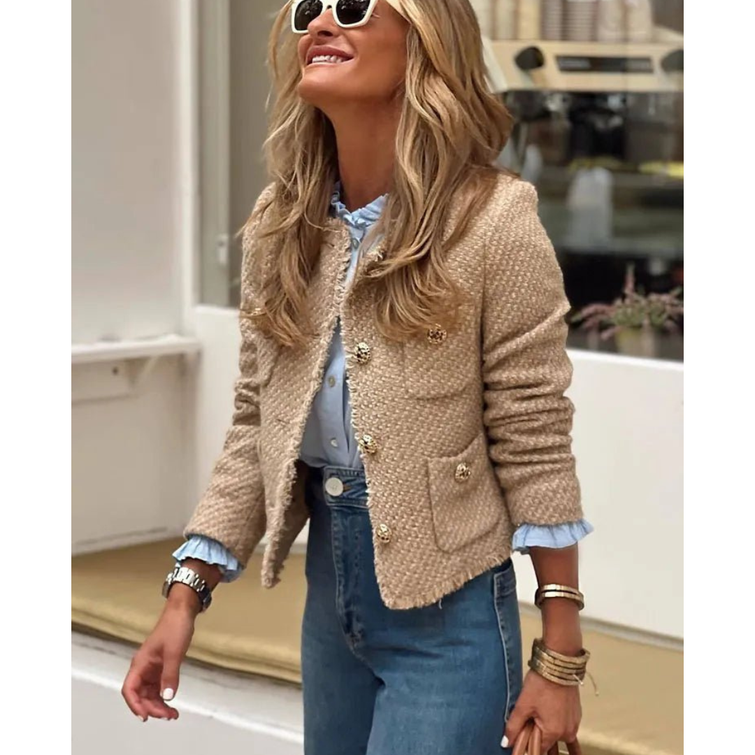 Jane | Camille Rousseau Elegant Tweed Jacket
