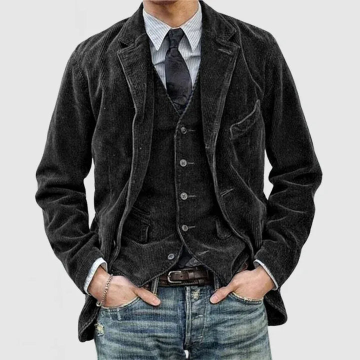 SVEA | Cord-Jacke + Weste Set