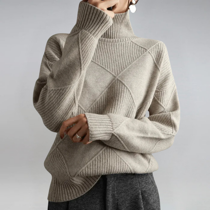 Jane | Fine Cashmere Turtleneck Sweater