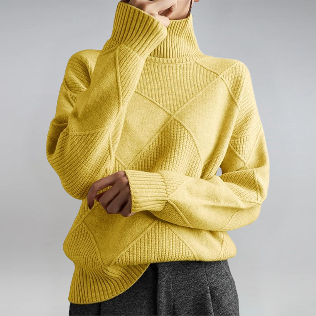 Jane | Fine Cashmere Turtleneck Sweater
