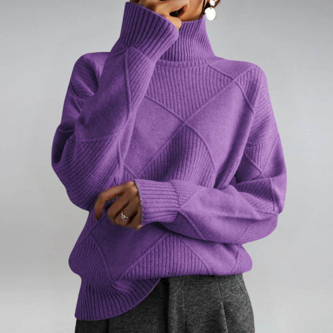 Jane | Fine Cashmere Turtleneck Sweater
