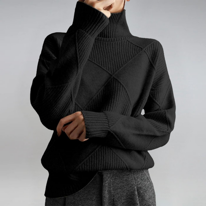 Jane | Fine Cashmere Turtleneck Sweater