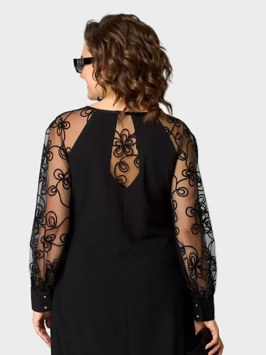 Celina - classic midi dress for special occasions