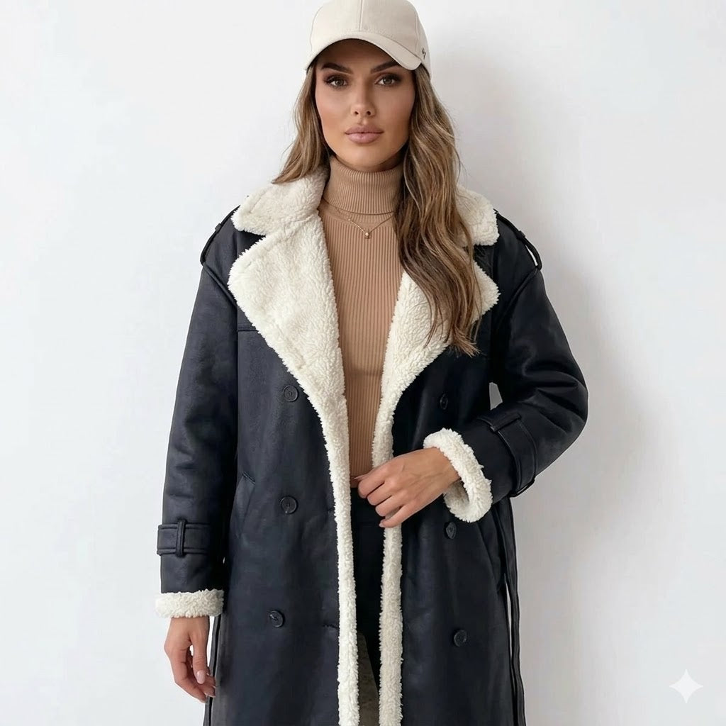 Jane | Vivienne Moreau Elegant Shearling Winter Coat