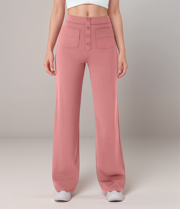 SVEA | Elastische Hose mit hoher Taille
