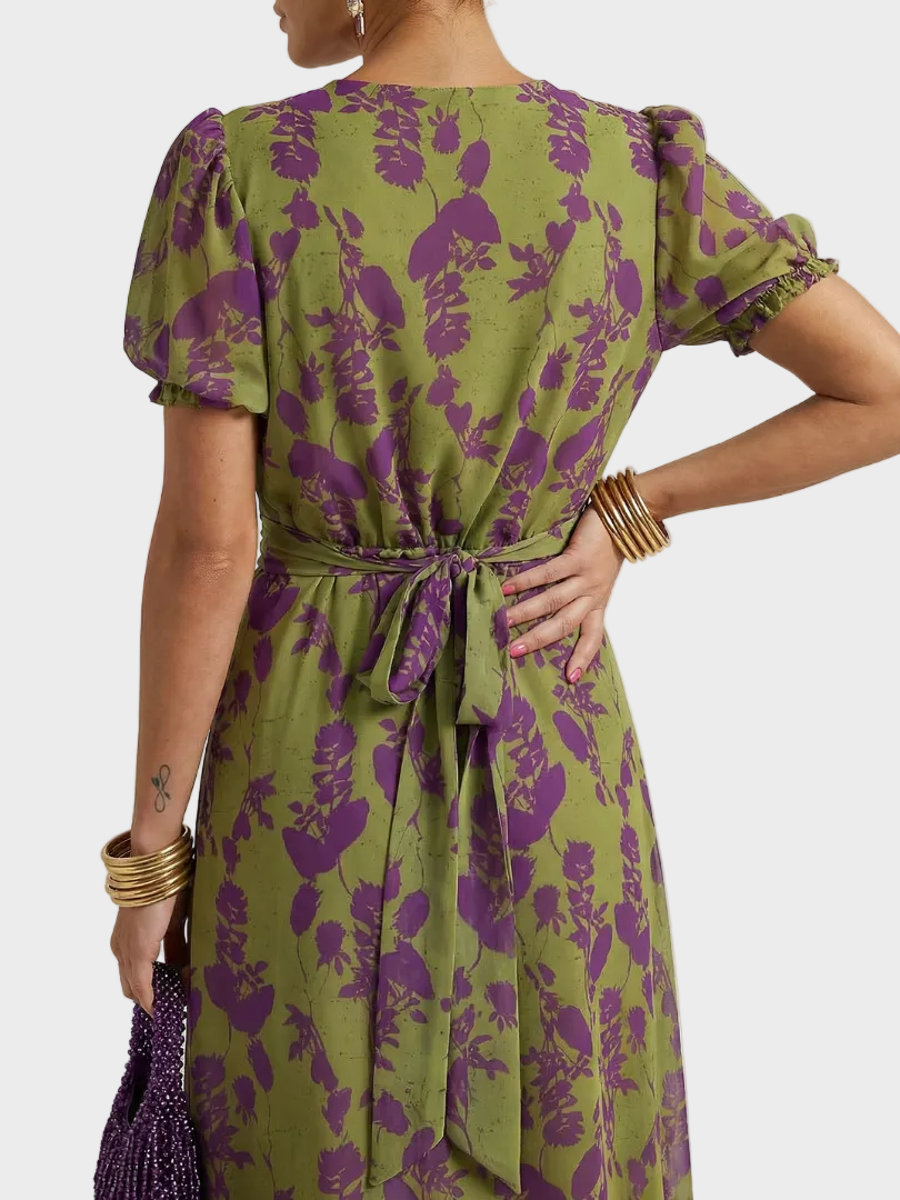 Natalia - Midi Floral Dress