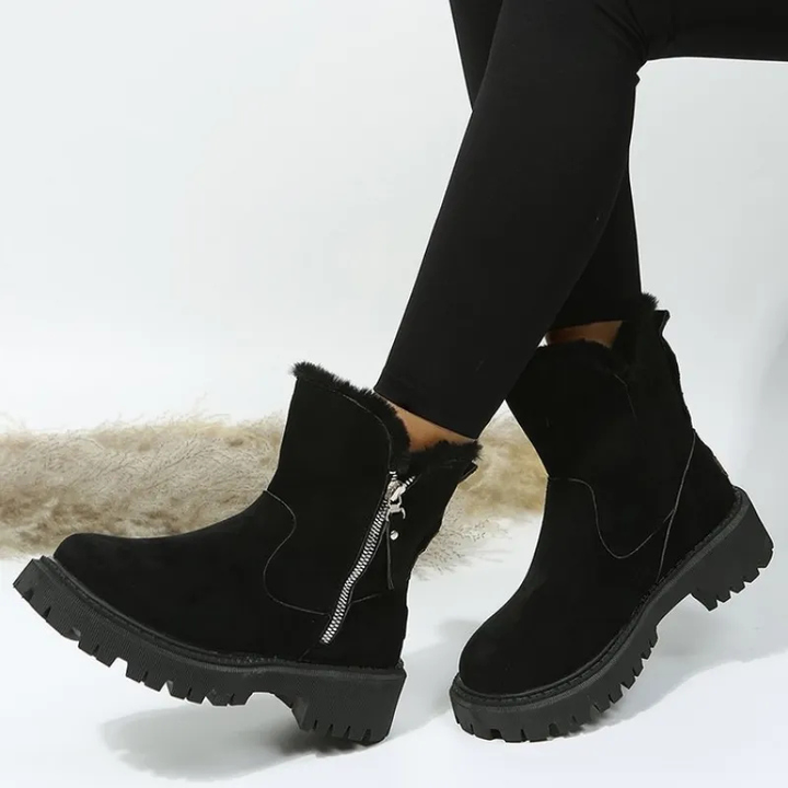 SVEA | Floor Bequeme warme Winterstiefel