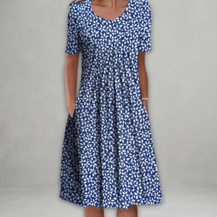 SVEA | Baumwollkleid mit Bauchbedeckun