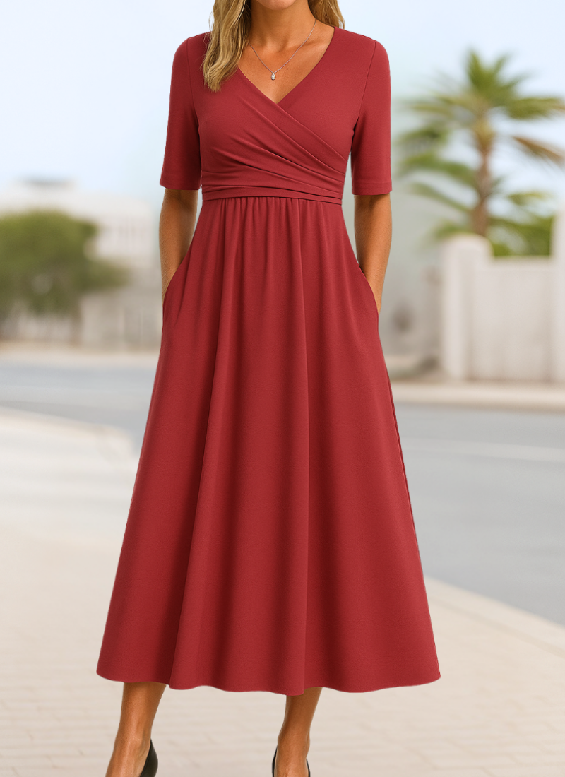 SVEA | Stylisches Wickelkleid