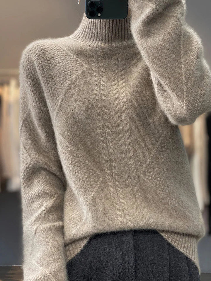 Jane | Cashmere Turtleneck Sweater
