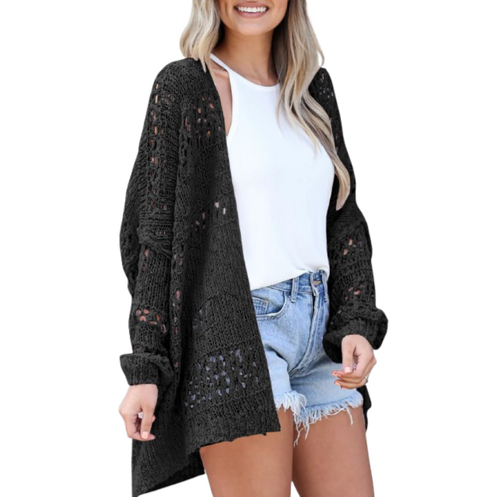 SVEA | Arizela Leichter Übergroßer Boho-Cardigan
