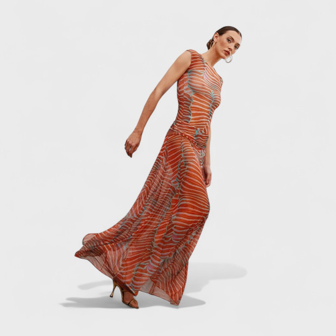 Martina – Elegant Dress with Bodysuit