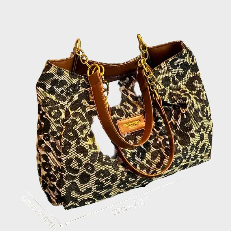 Leopard Lush Tote