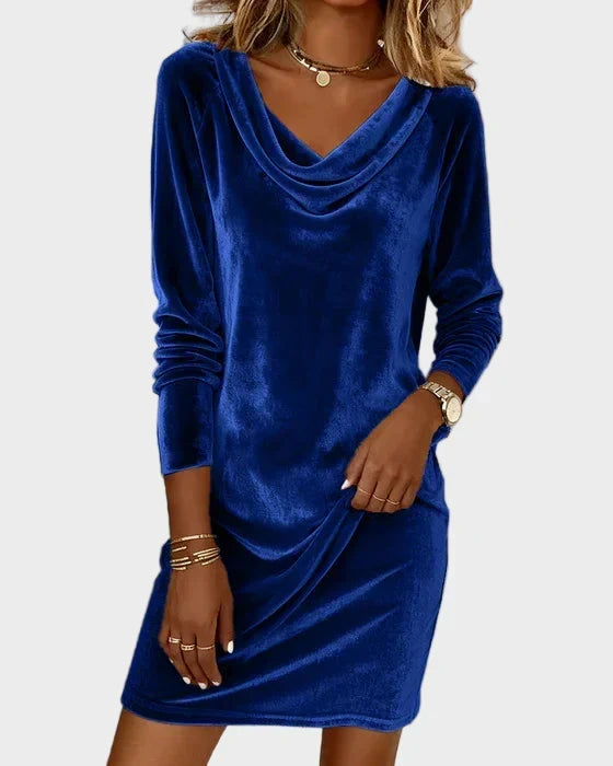 Freya - Loose Velvet Dress