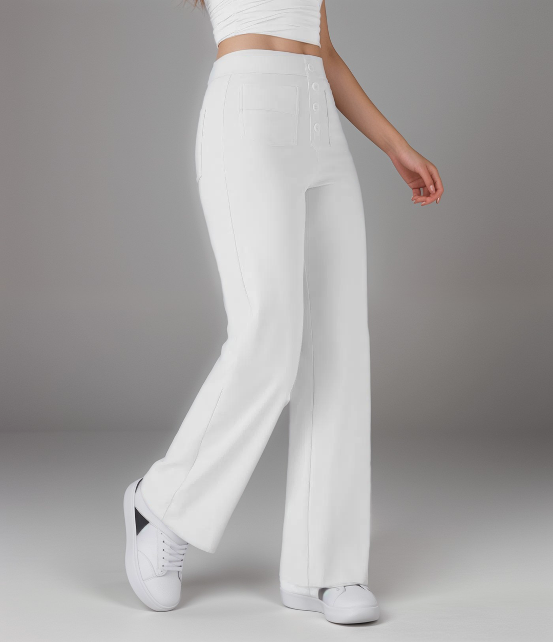 SVEA | Elastische Hose mit hoher Taille