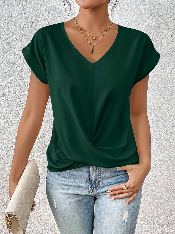SVEA | Gemütliches V-Ausschnitt Shirt