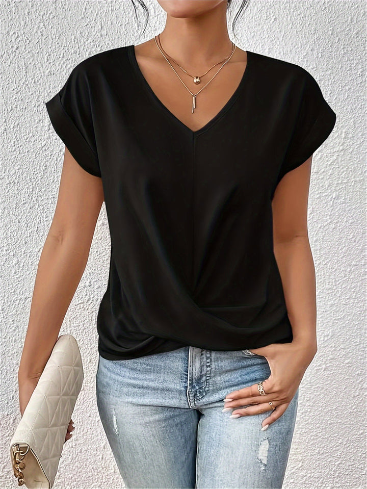 SVEA | Gemütliches V-Ausschnitt Shirt