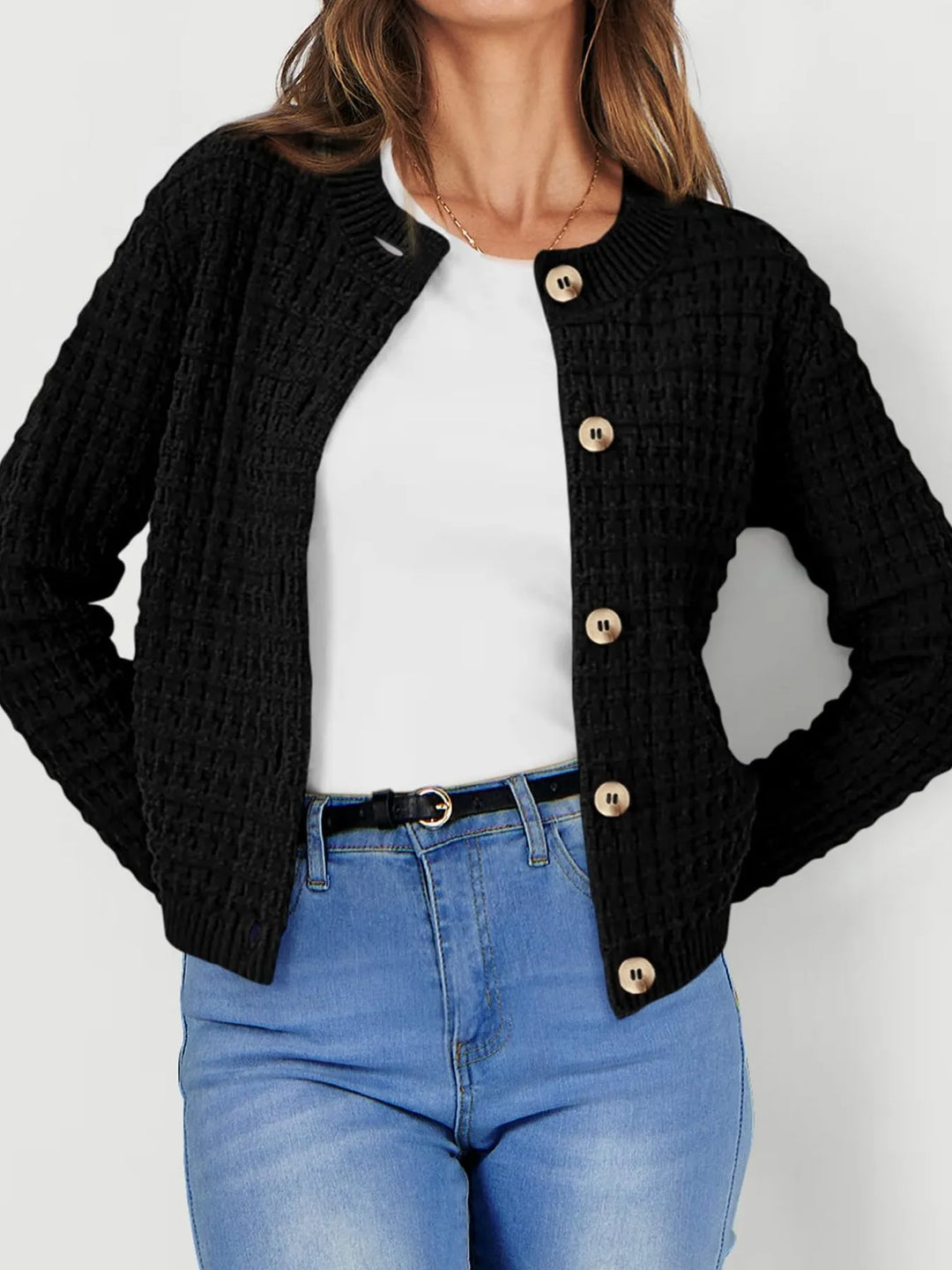 SVEA | Harper Strickjacke mit Knopfleiste