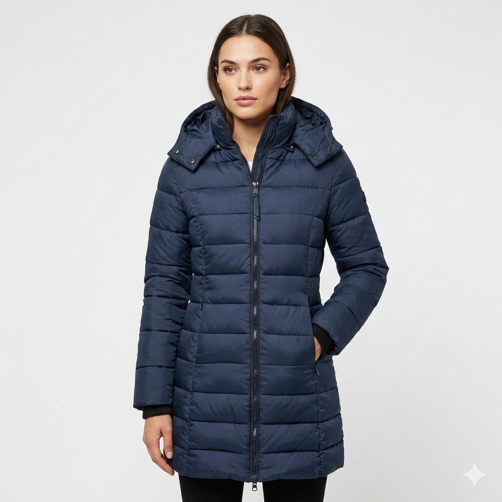 Jane | Camille Laurent Quilted Winter Puffer Coat