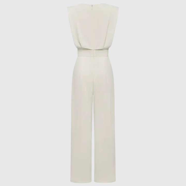 Noemi – Elegant Belted Jumpsuit